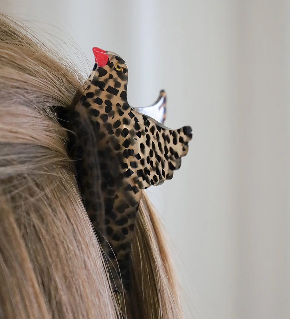 By Stær Hair clip - Bird - 10x5 cm - Leo