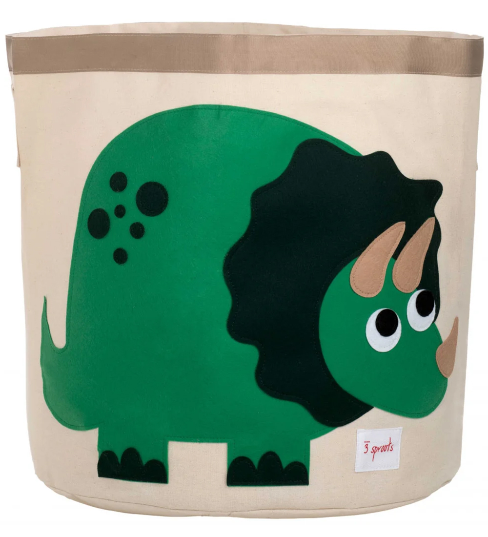 3 Sprouts Storage Basket - 44.5x43 cm - Dinosaur