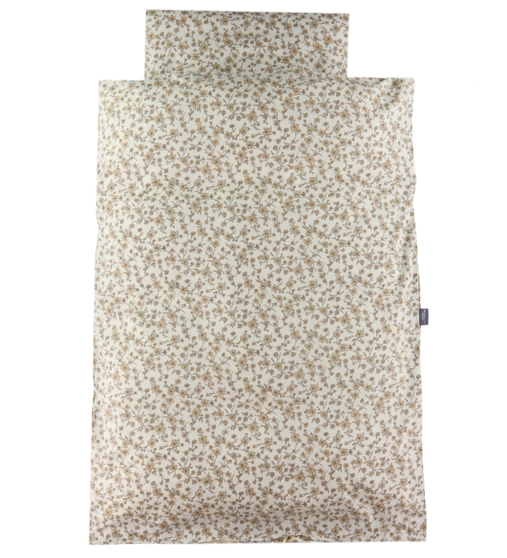 Nørgaard Madsens Bedding - Junior - Beige/White Floral print