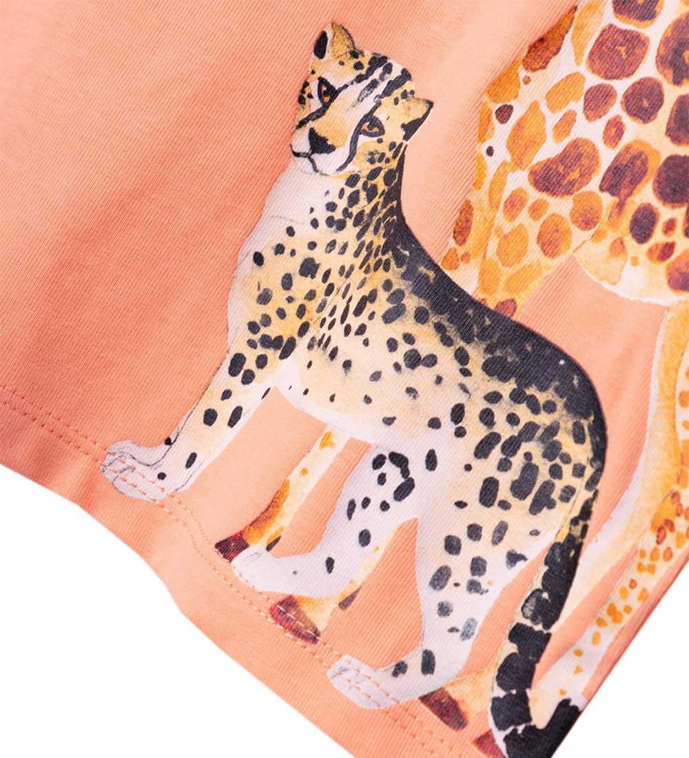 Name It T-shirt - NmmJaso - Papaya Punch w. DYR