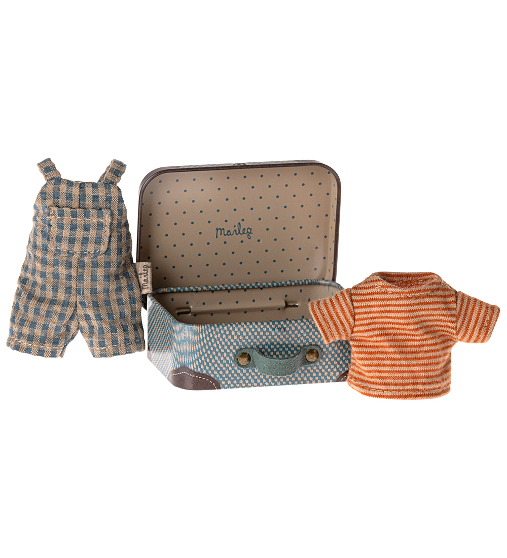 Maileg Cardboard Suitcase - Big Brother Mouse Cardboard Suitcase