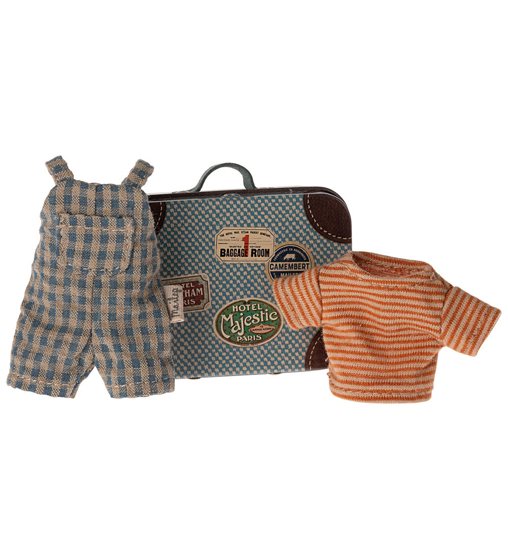 Maileg Cardboard Suitcase - Big Brother Mouse Cardboard Suitcase