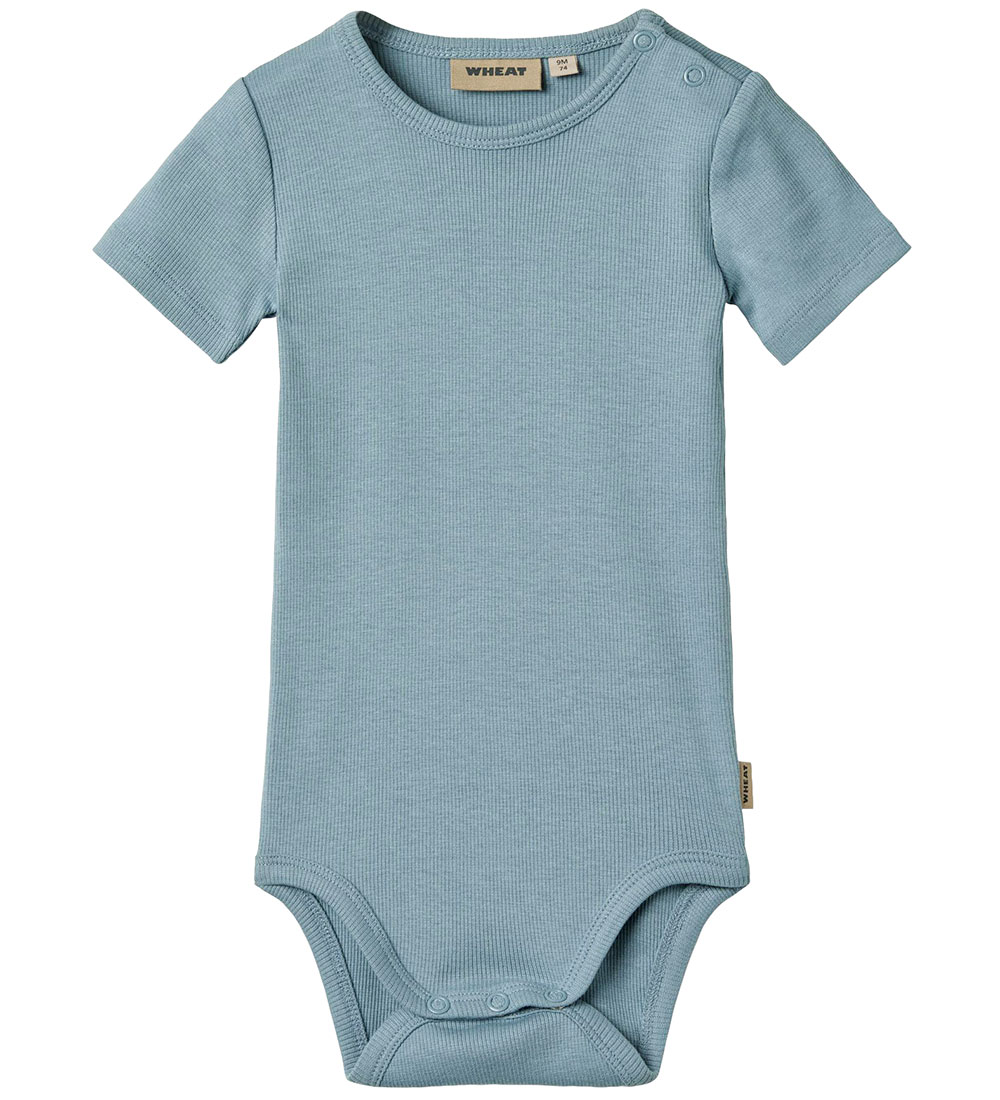 Wheat Bodysuit K/æ - Rib - Timo - Ashley Blue