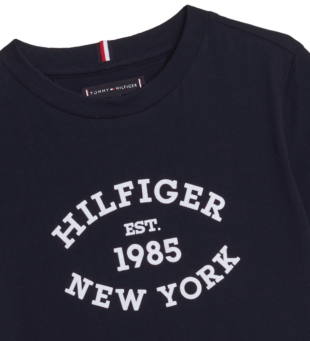 Tommy Hilfiger T-shirt - Monotype Flock - Desert Cloud