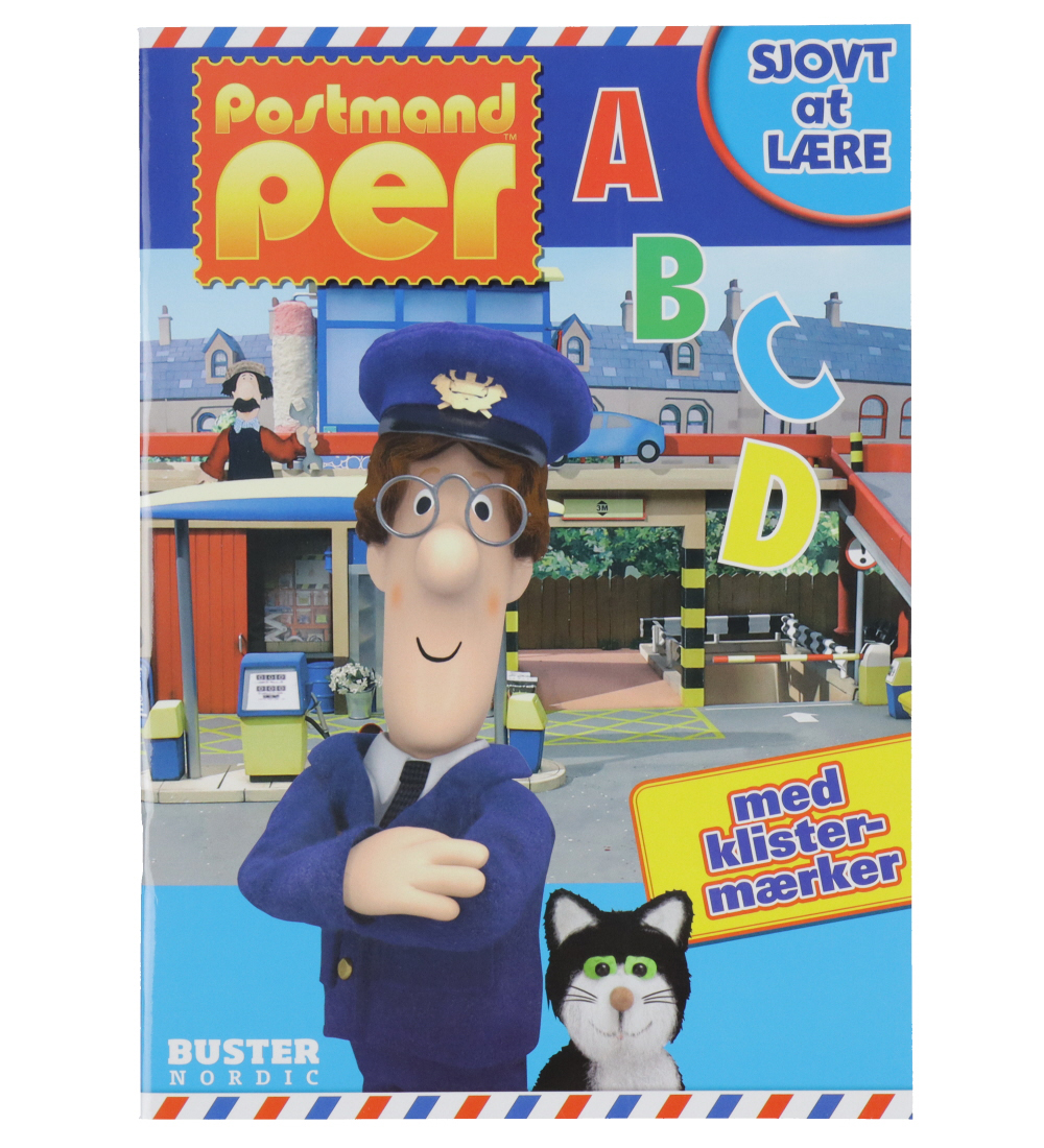 Forlaget Buster Nordic Activity Book w. Stickers - Postman