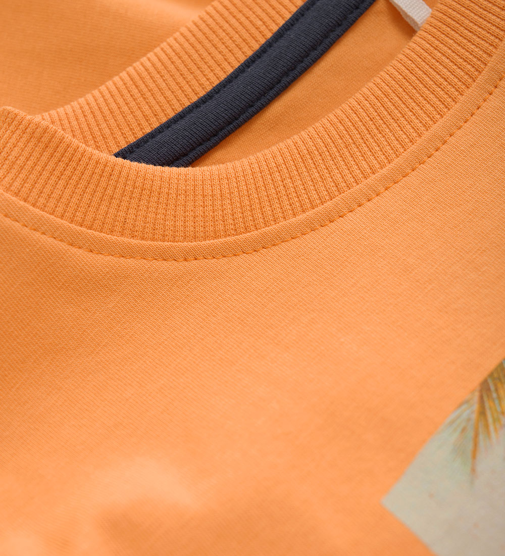 Minymo T-shirt - Mock Orange w. Surfer