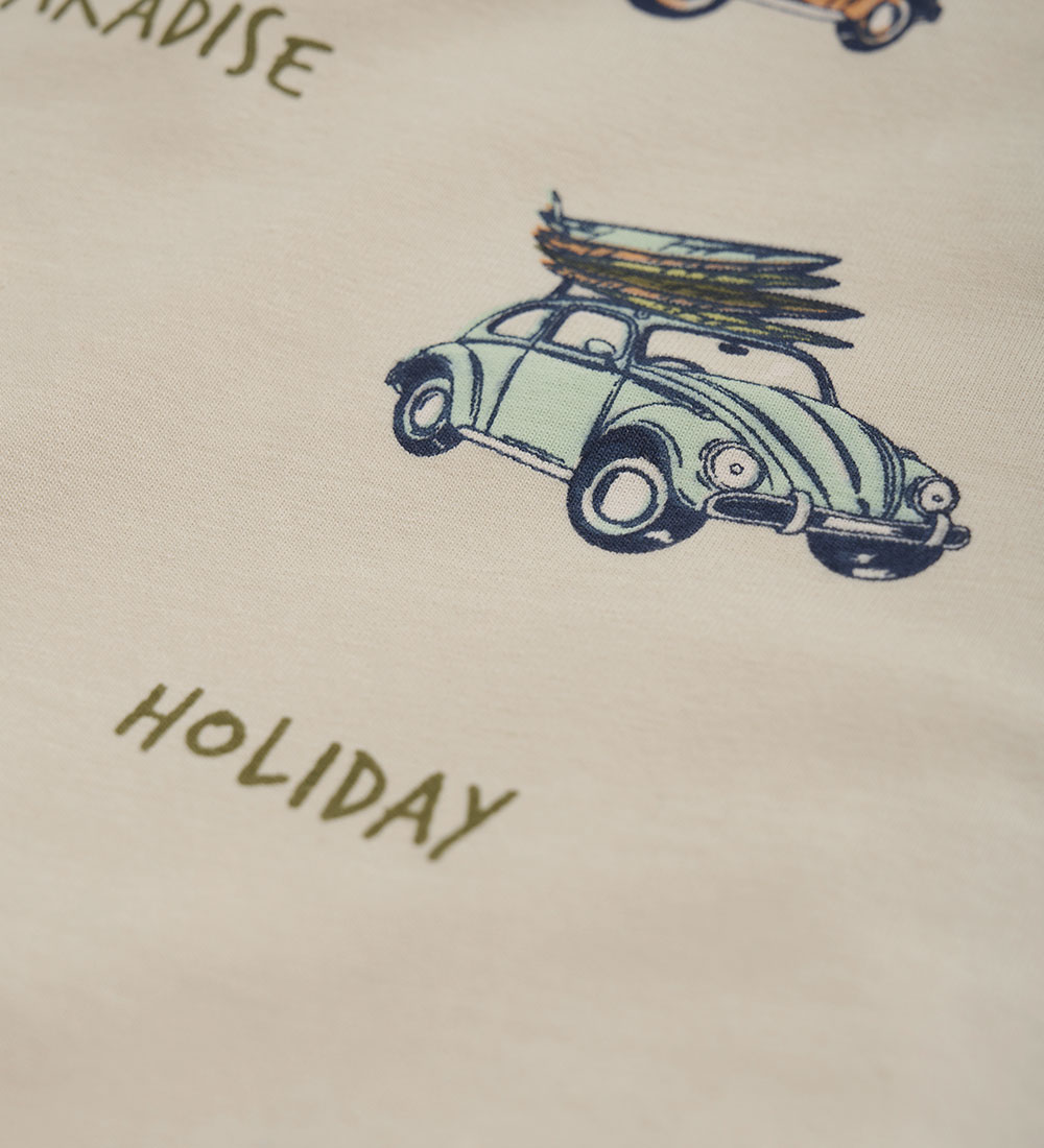 Minymo T-shirt - Fog w. Cars
