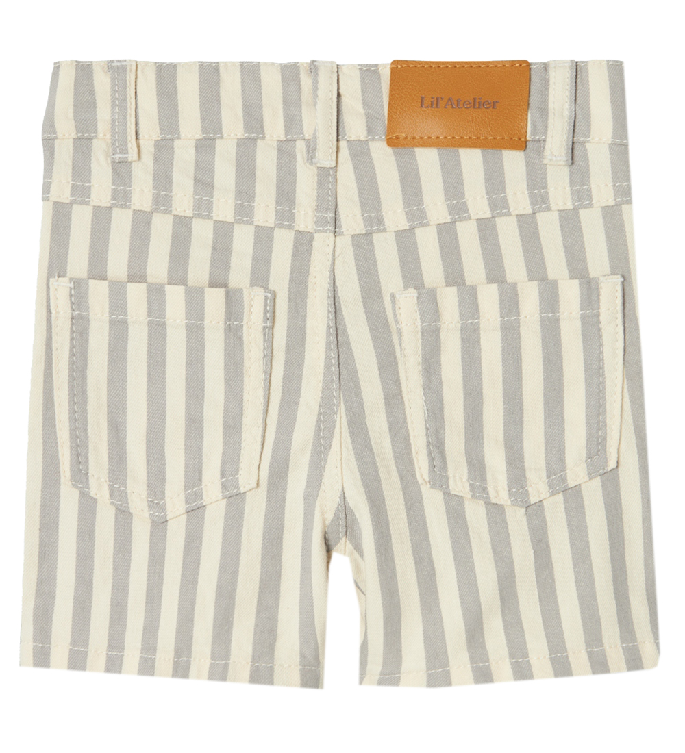 Lil' Atelier Shorts - NmmHugo - Limestone