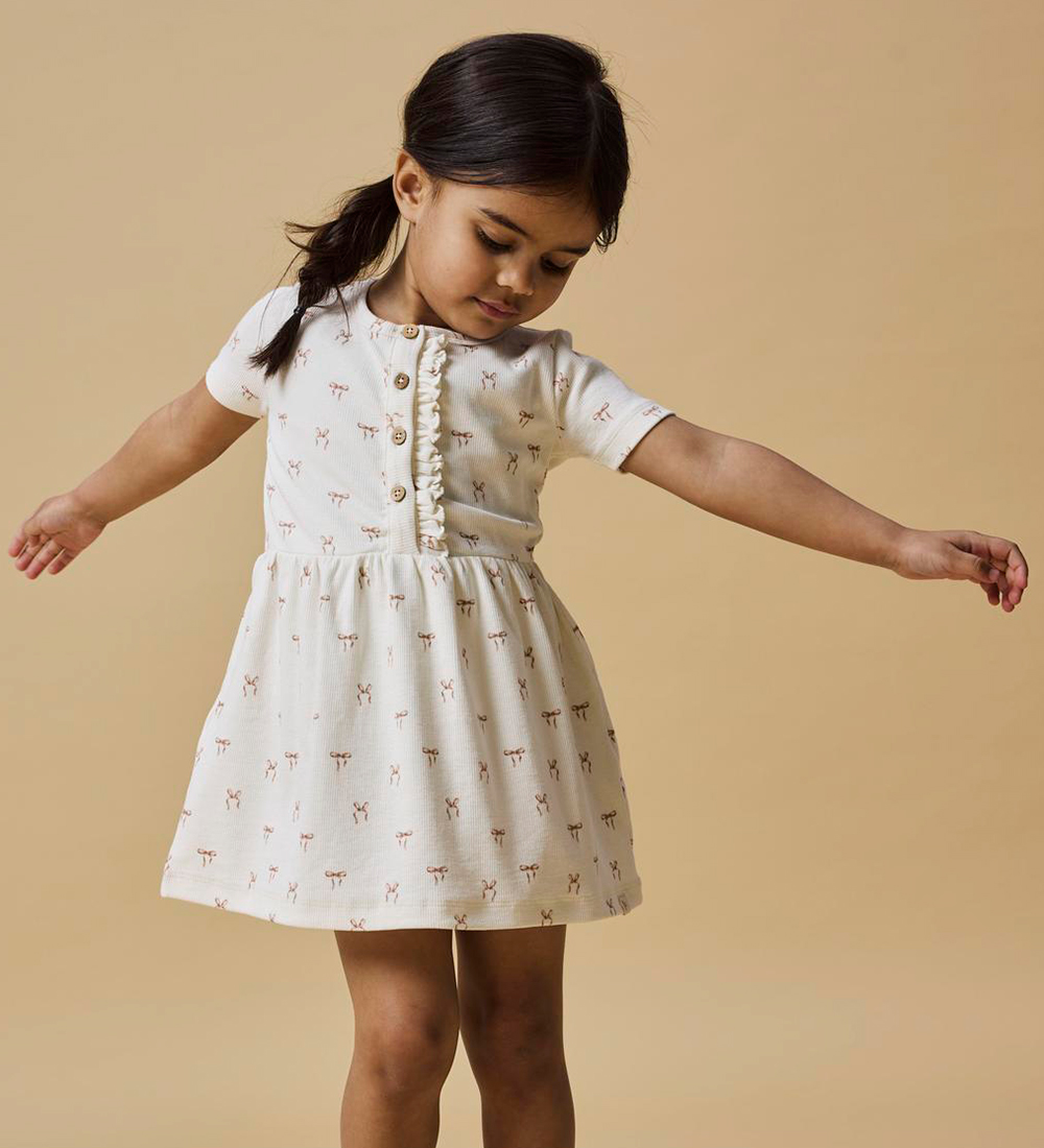 Lil' Atelier Dress - NmfGavo Emi - Coconut Milk