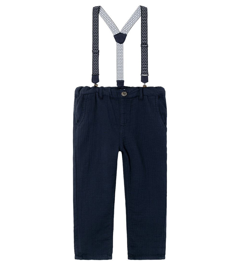 Name It Hosen m. Träger - NmmBen - Dark Sapphire