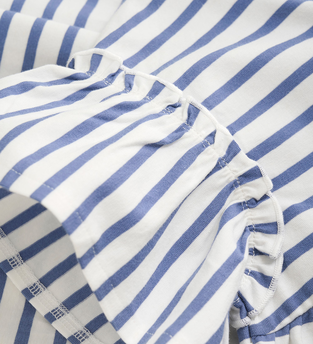 Creamie Dress - Stripe - Colony Blue