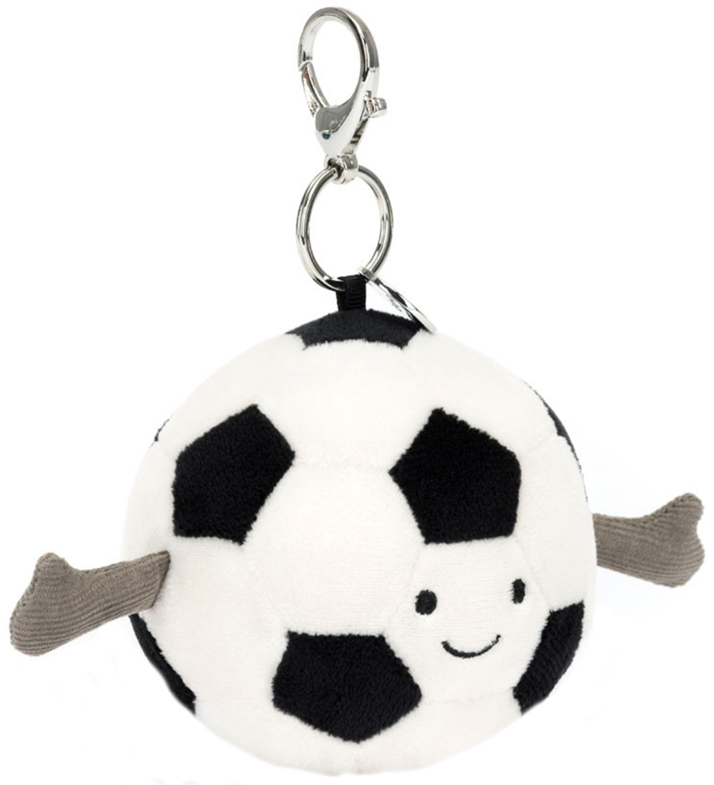 Jellycat Avaimenperä - 16x8 cm - Amuseables Urheilujalkapallo