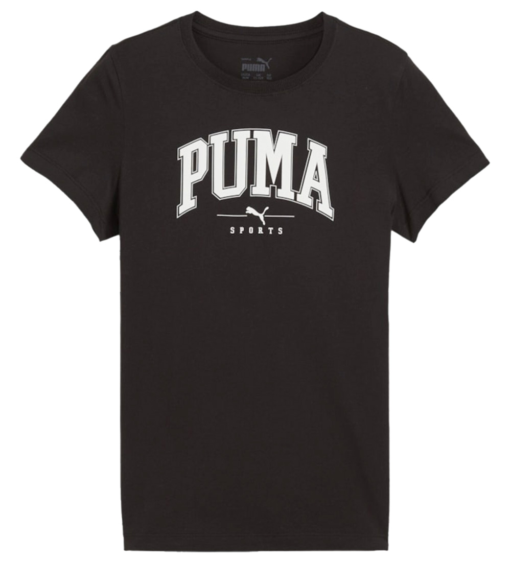 Puma 티셔츠 - 스쿼드 티셔츠 - 블랙