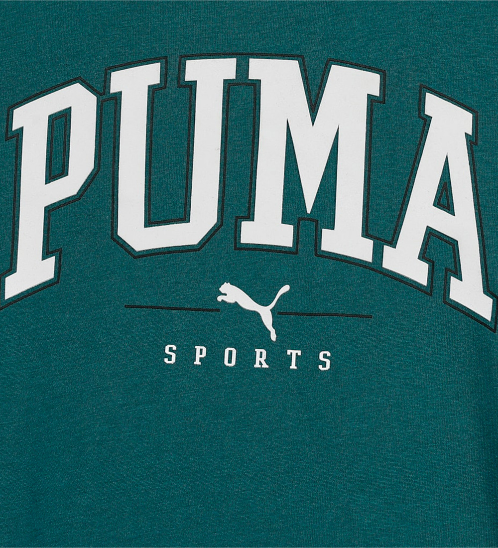 Puma Stuttermabolur - Lið BIG Grafískt Tee - Kalt Green