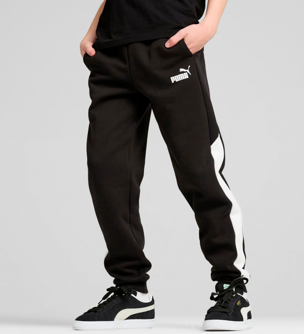 Puma Sweatpants - Power Colorblock - Black