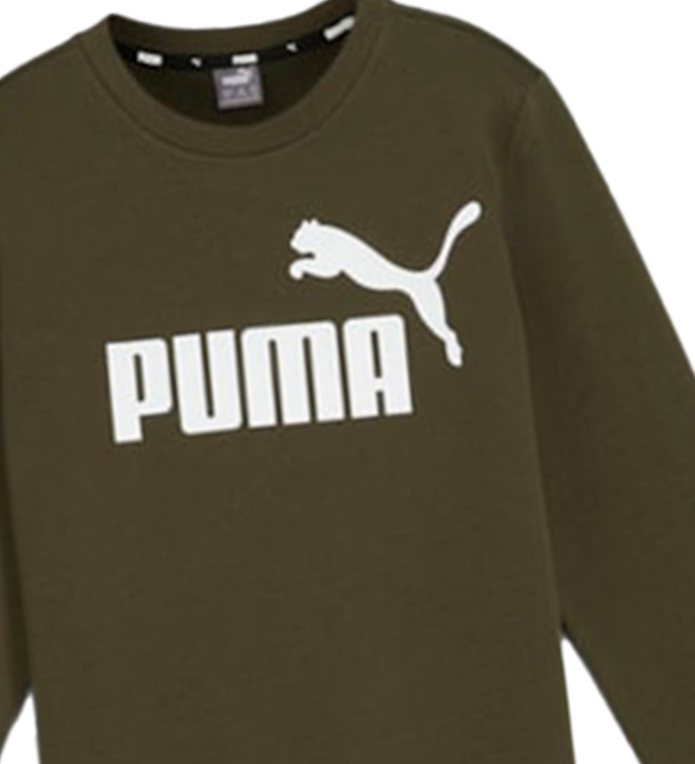 Ensemble de Jogging Puma - Logo - Dark Olive/Noir