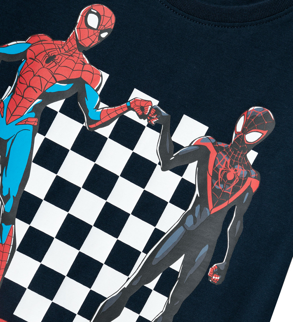 Name It T-Shirt - NmmMaclin Spider-Man - Dark Sapphire