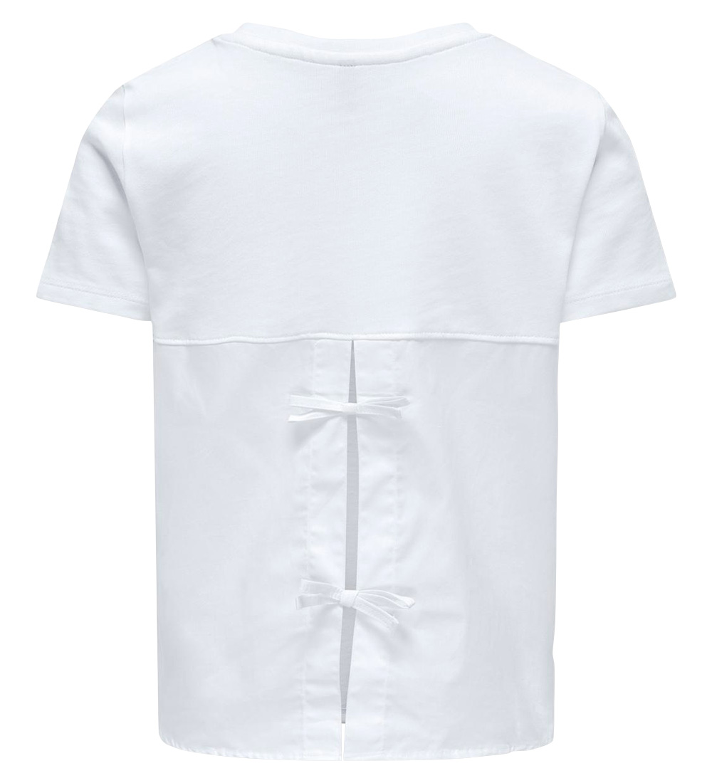 Kids Only Stuttermabolur - KogJill - Bright White