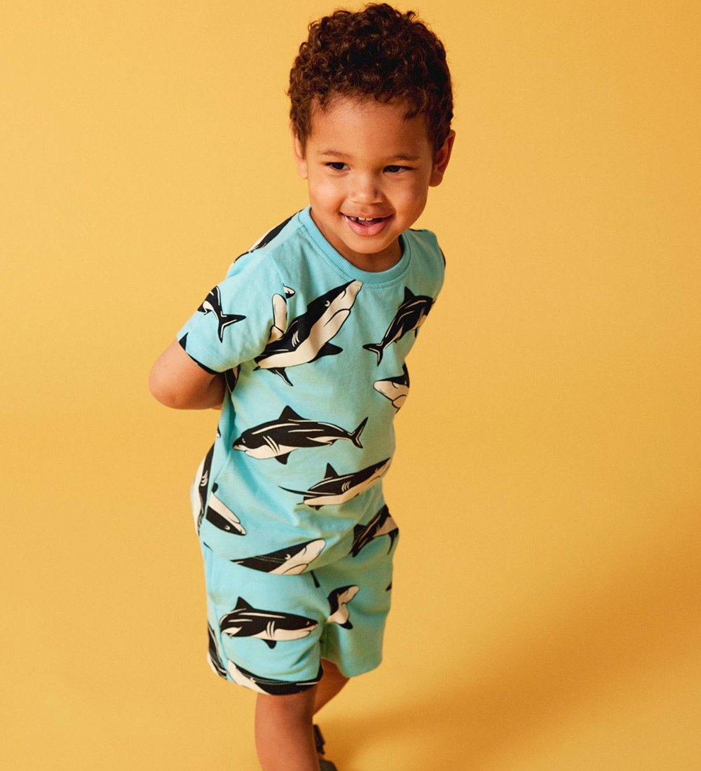 Name It Sweatshorts - NmmJusper - Splish Splash m. Hajar