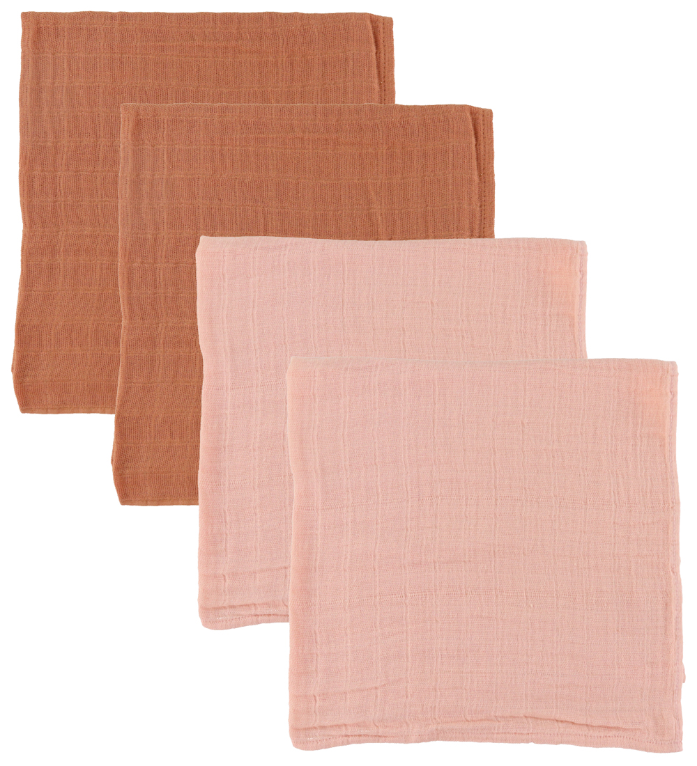 Pippi Muslin Cloths - 4-Pack - 65x65 cm - Veiled Rose