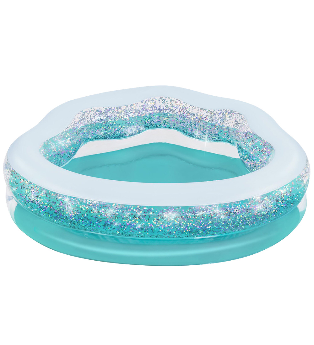 Bestway Kiddy Pool - 150x127x43 cm - Transparent Turquoise w. Gl