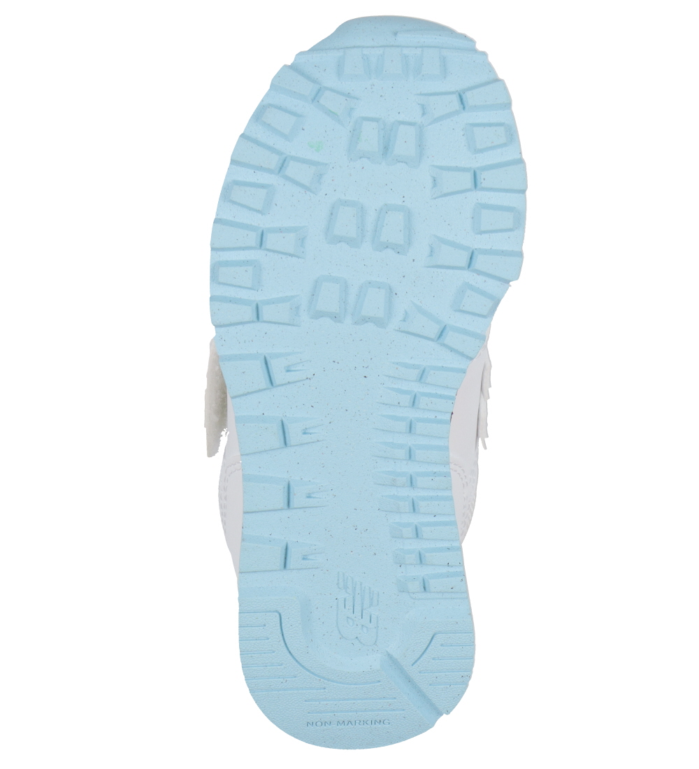 New Balance Shoe - 574 - White/Team Sky Blue