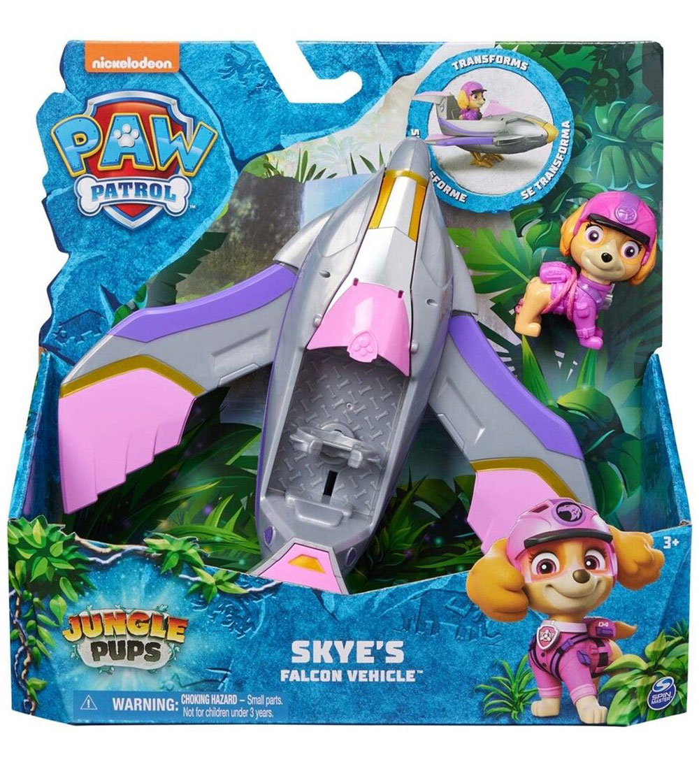 Paw Patrol Toy airplane - 20 cm - Skye's Falcon Vehicle