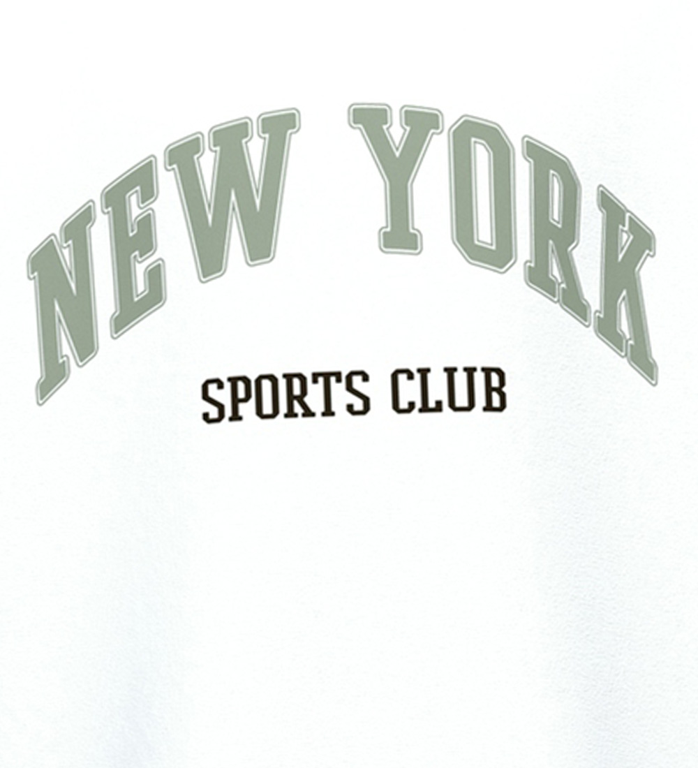 Name It T-shirt - NkmValix - Bright White/New York Sports Club