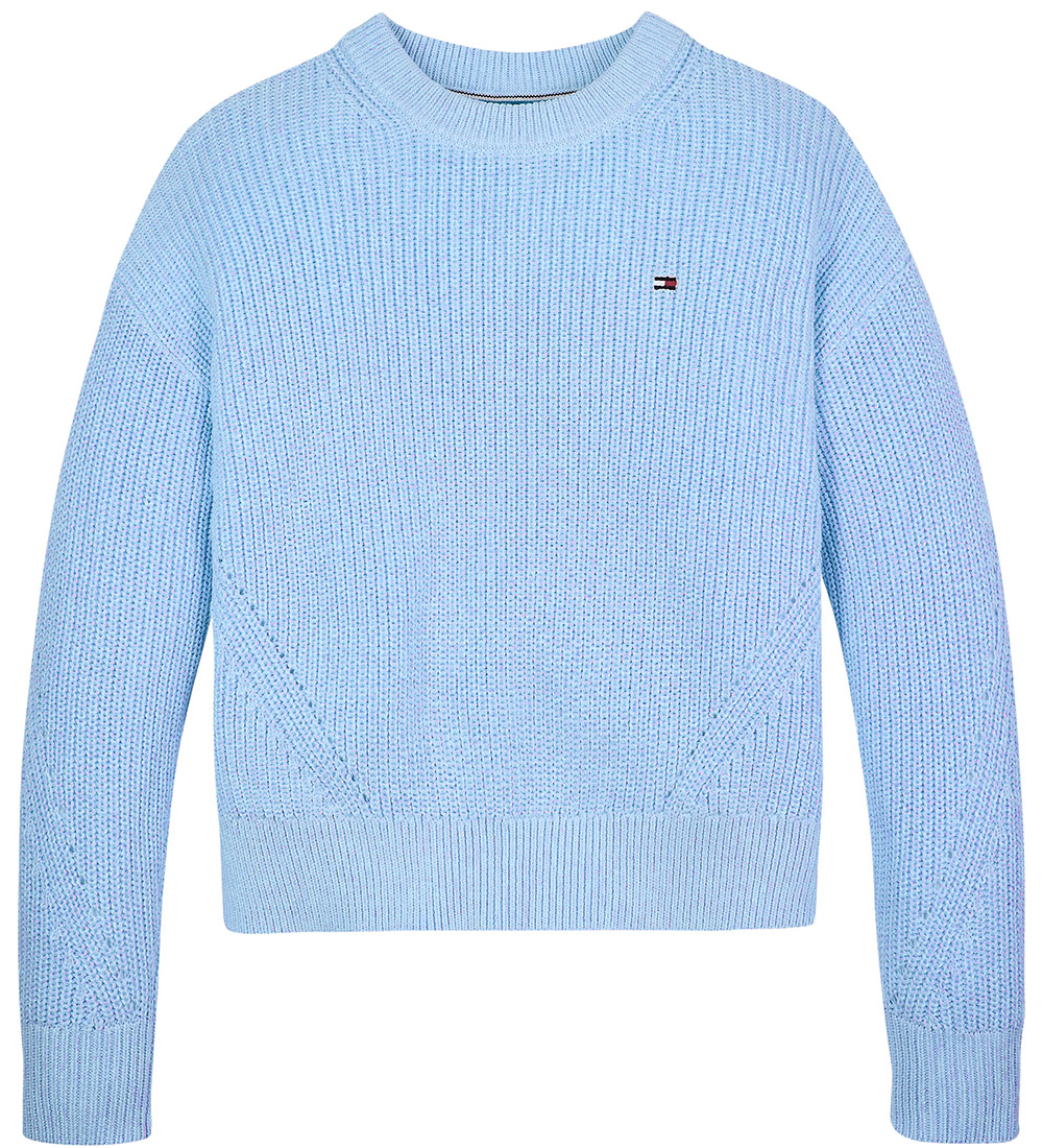Tommy Hilfiger Blouse - Knitted - Essential - Vessel Blue
