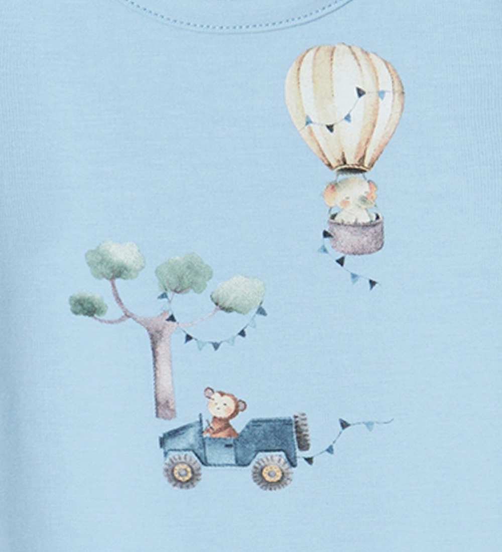 Name It Bodysuit k/æ - NbmJus - Chambray Blue