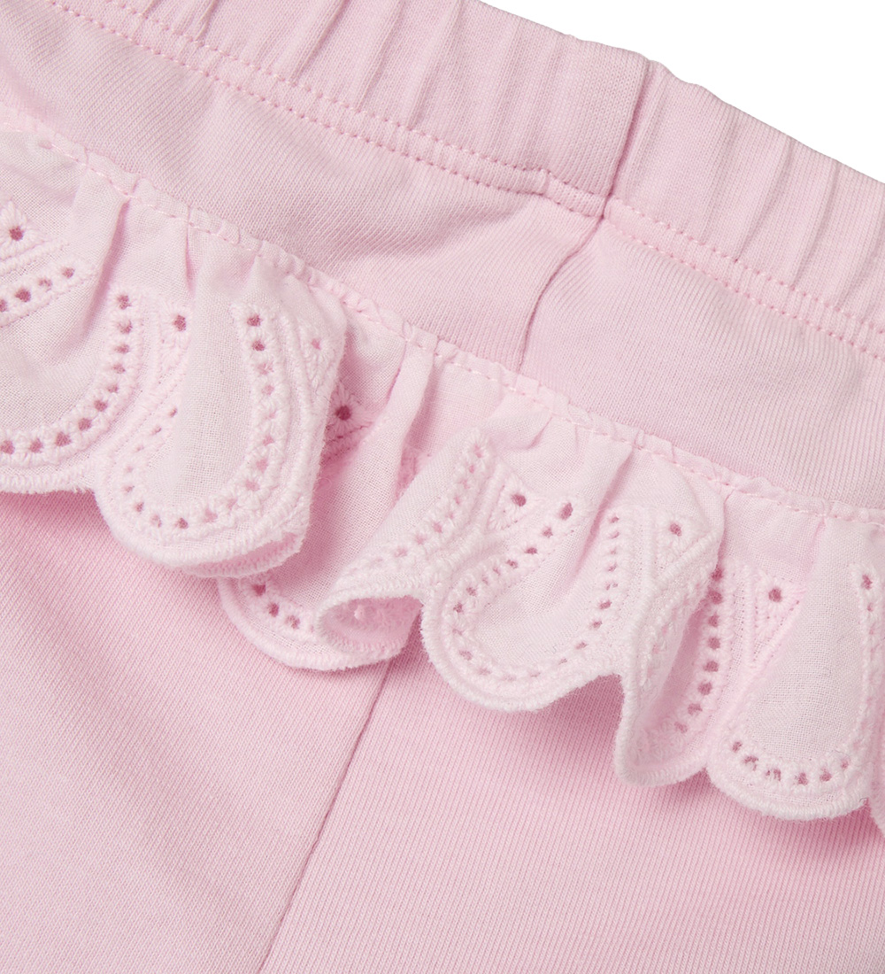 Name It Leggings - NbfJennas - Parfait Pink M. Ruffle