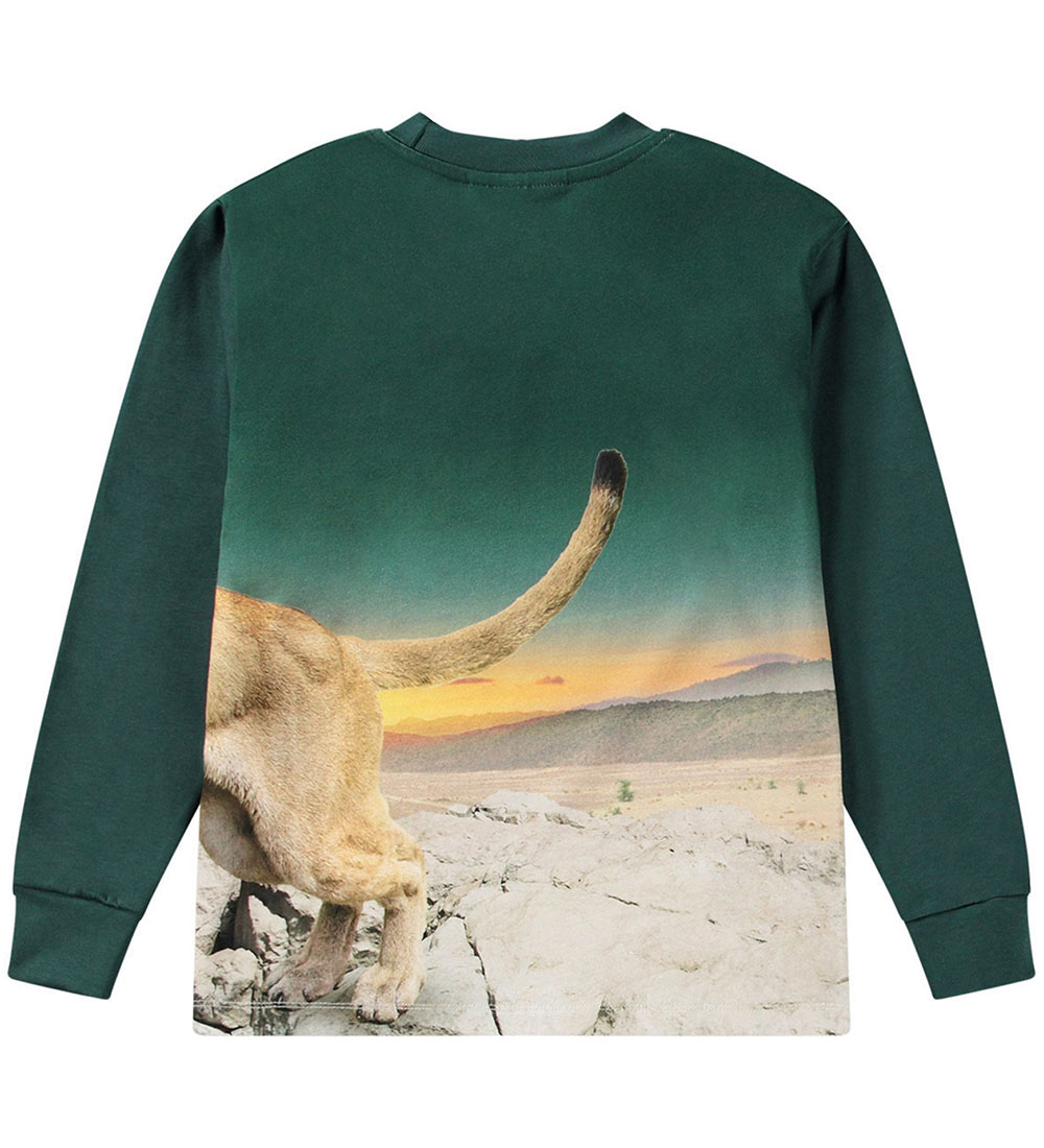Molo Blouse - Rexton - Puma Green