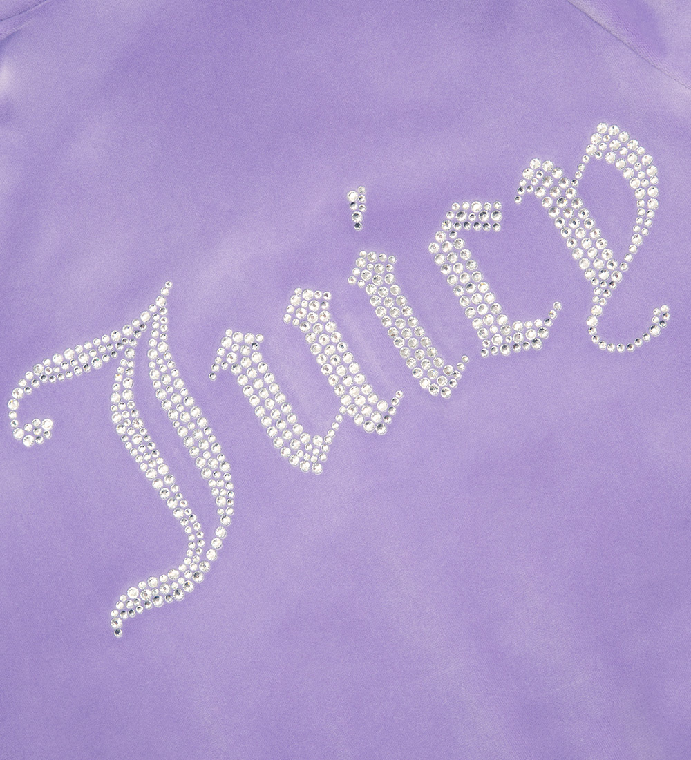 Juicy Couture Cardigan - Madison - Velúr - Dahlia Purple