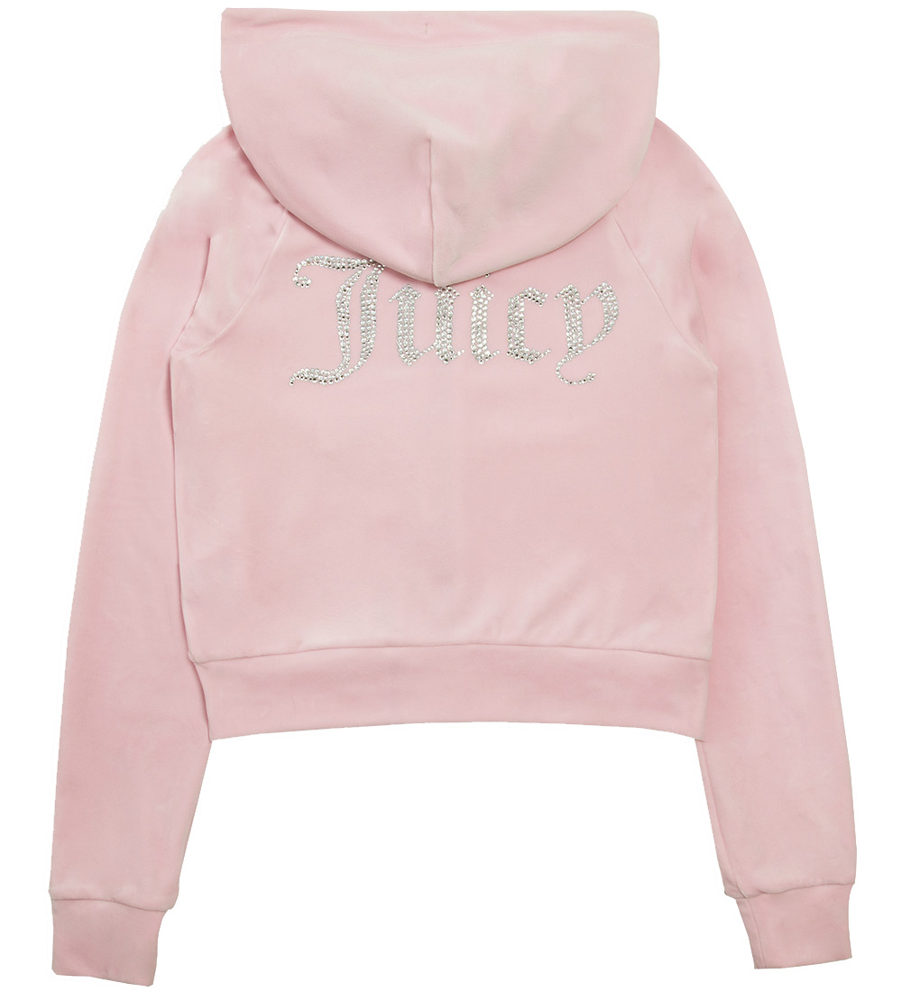 Juicy Couture Neuletakki - Madison - Veluuri - manteli Blossom