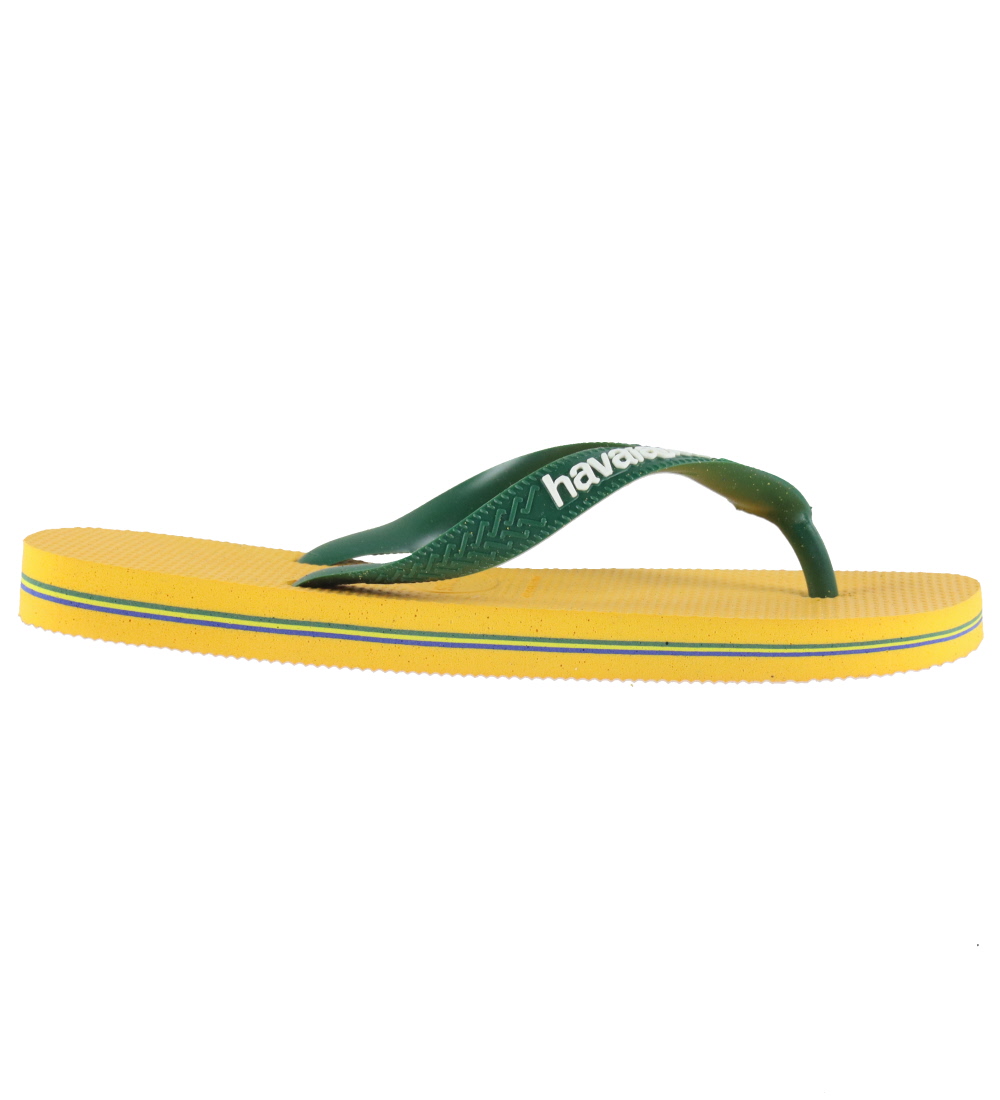 Havaianas Flip Flops - Brasilien-Logo - Pop Yellow