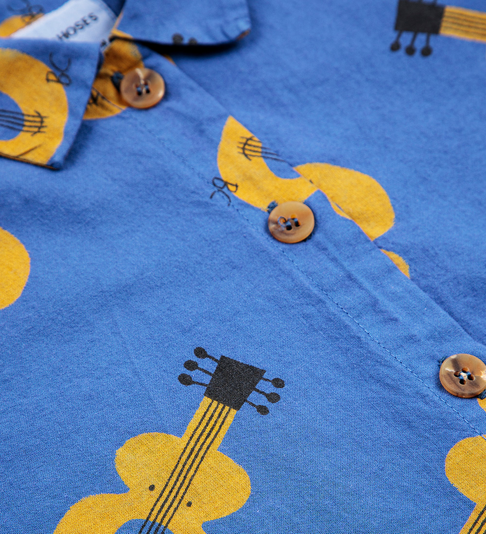 Bobo Choses Hemd - Akustisch Guitar - Navy Blue