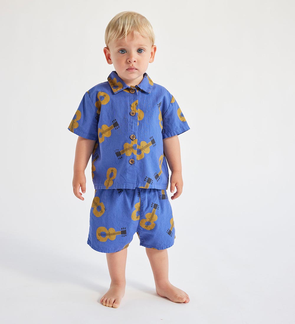 Bobo Choses Hemd - Akustisch Guitar - Navy Blue