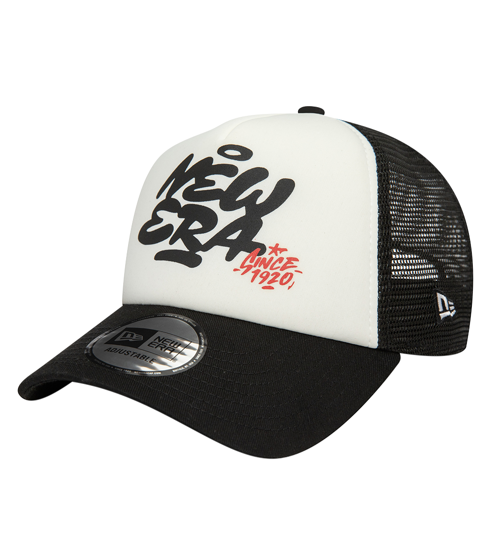 New Era Kappe - Trucker - Schwarz/Weiß