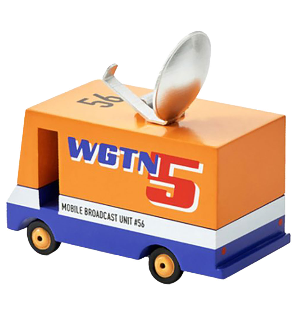Candylab Car - 8.4 cm - News Van - F703