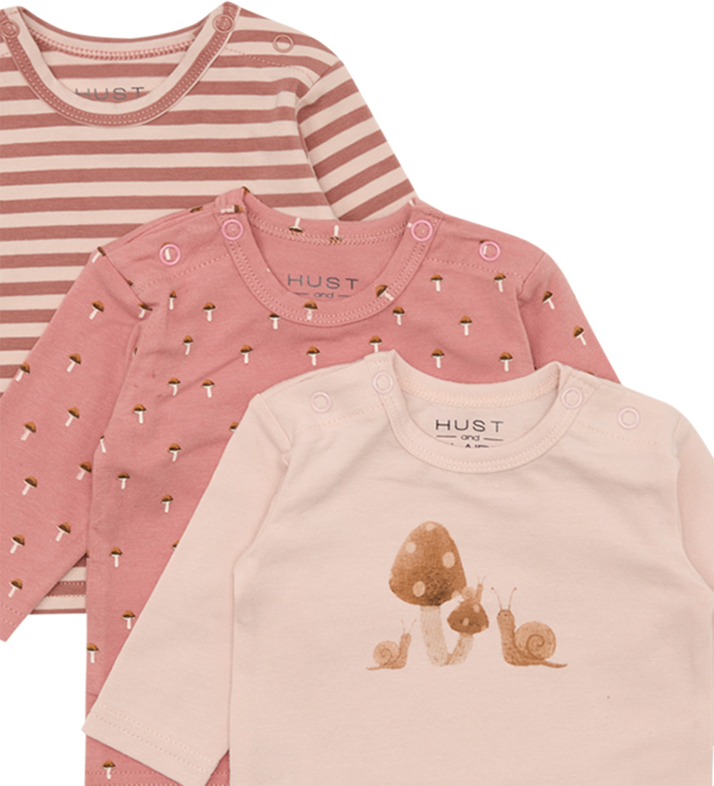 Hust and Claire Blouse - 3-Pack - Amar - Peach Dust