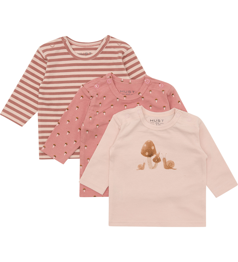 Hust and Claire Blouse - 3-Pack - Amar - Peach Dust