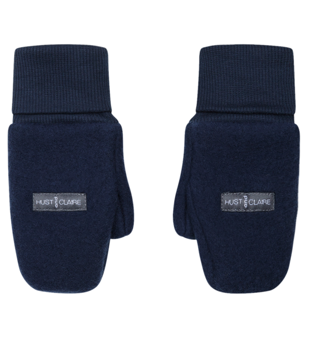 Hust and Claire Mittens - Wool - Felix - Blue Night