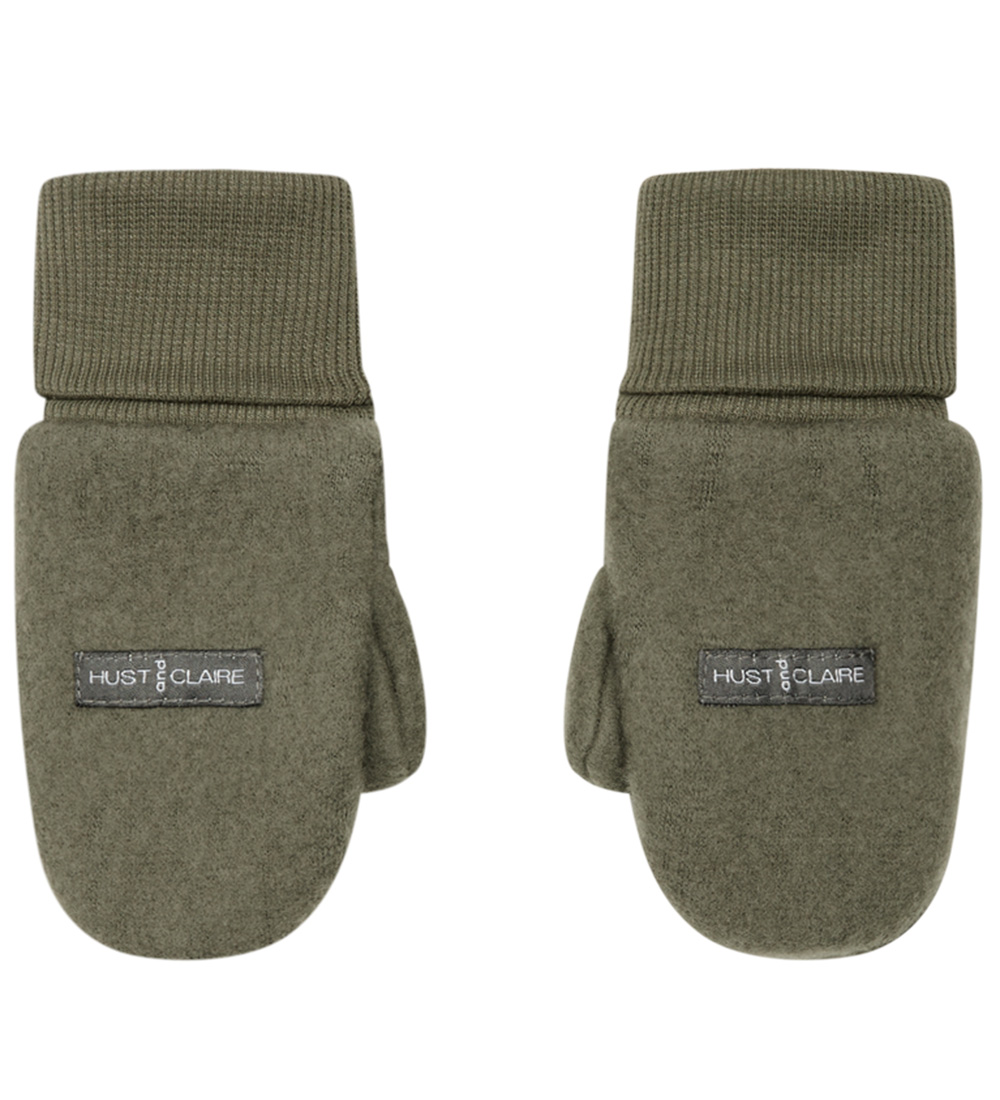 Hust and Claire Mittens - Wool - Felix - Teal Leaf