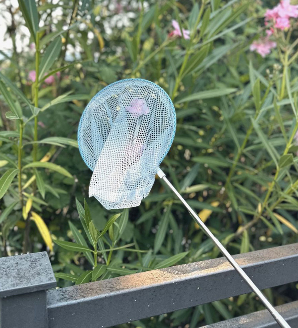 Follow the Duck Net - Telescopic Net - Dusty Blue