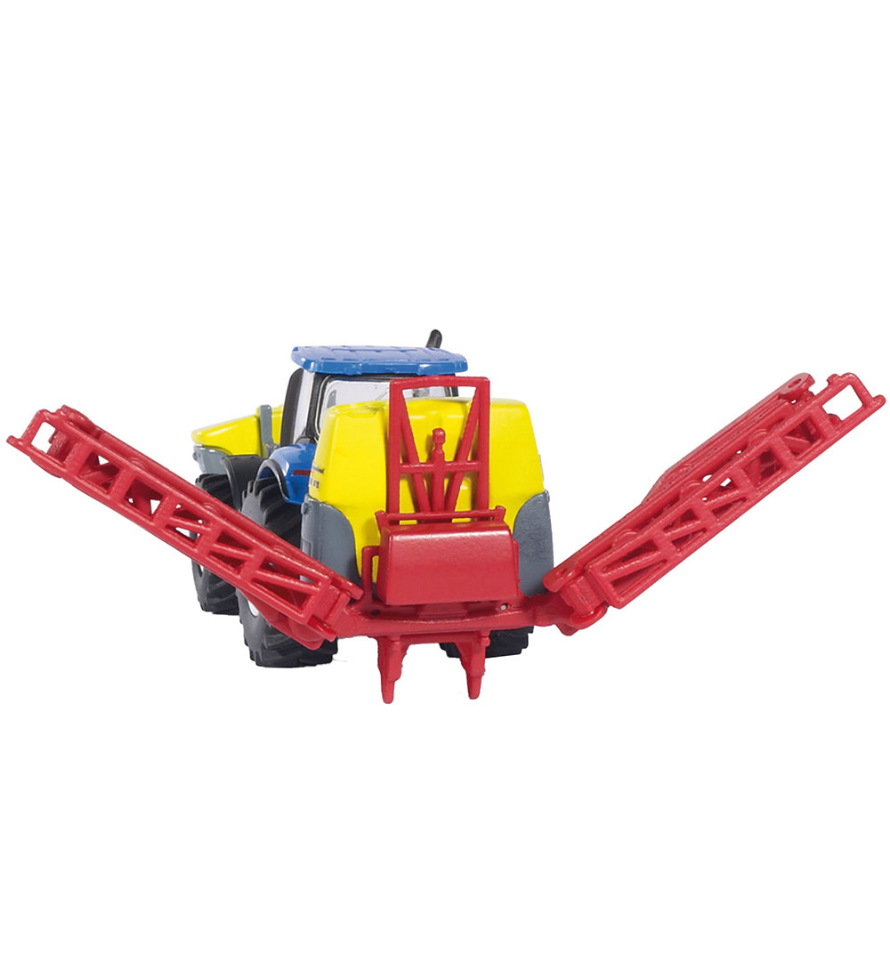 Siku Tractor w. Trailer - 1:87 - New Holland Tractor With Crop