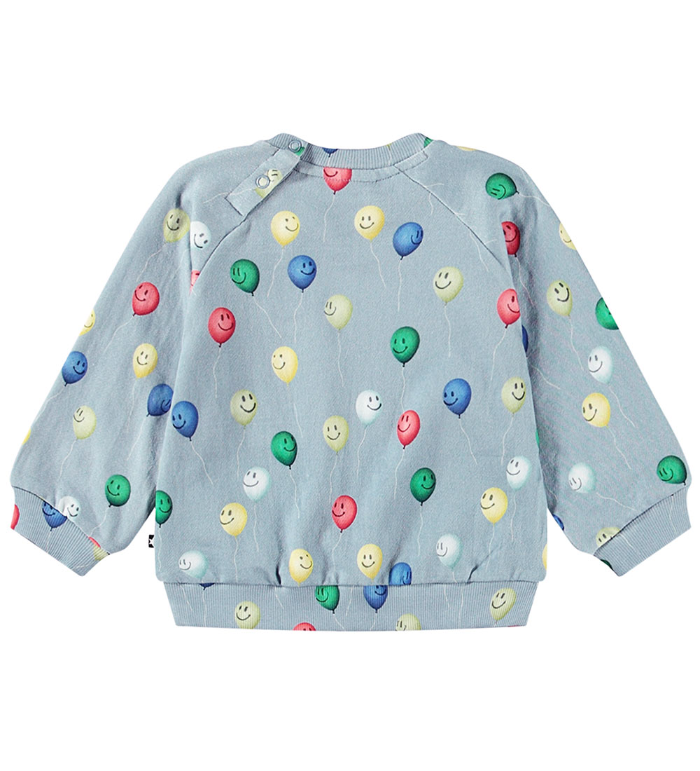 Molo Sweatshirt - Scheibe - lächelnde Luftballons