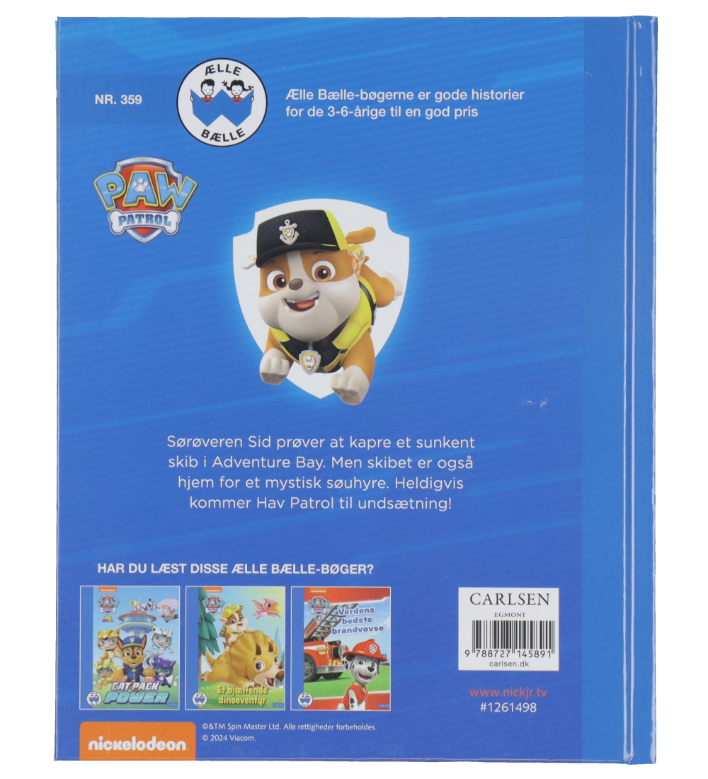 Forlaget Carlsen Book - The Puppies Save a Sea Monster - Paw Pat