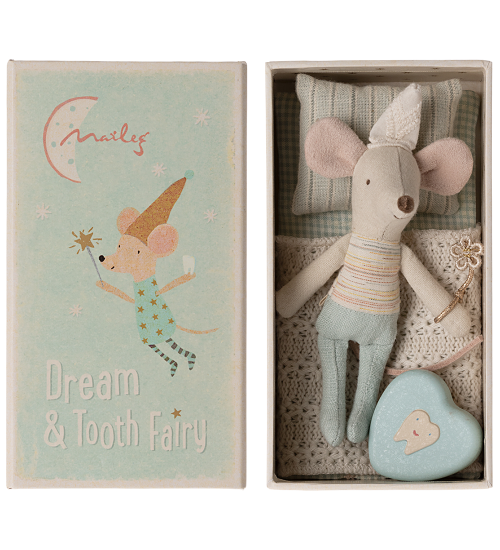 Maileg Maus - Kleiner Bruder - Zahnfee I MatchBox