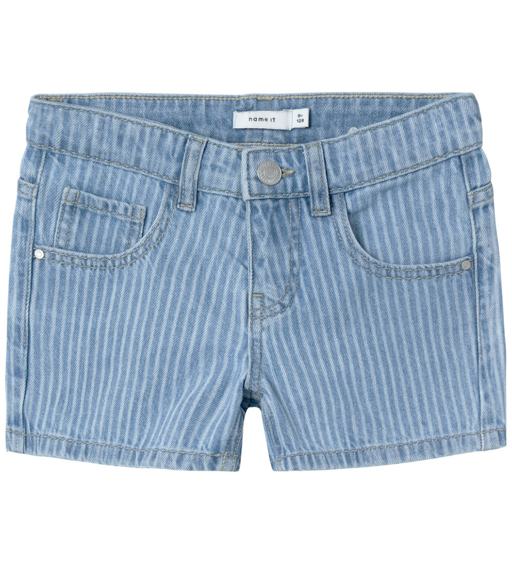Name It Shortsit - NkfRose - Denim Blue M. Raidat
