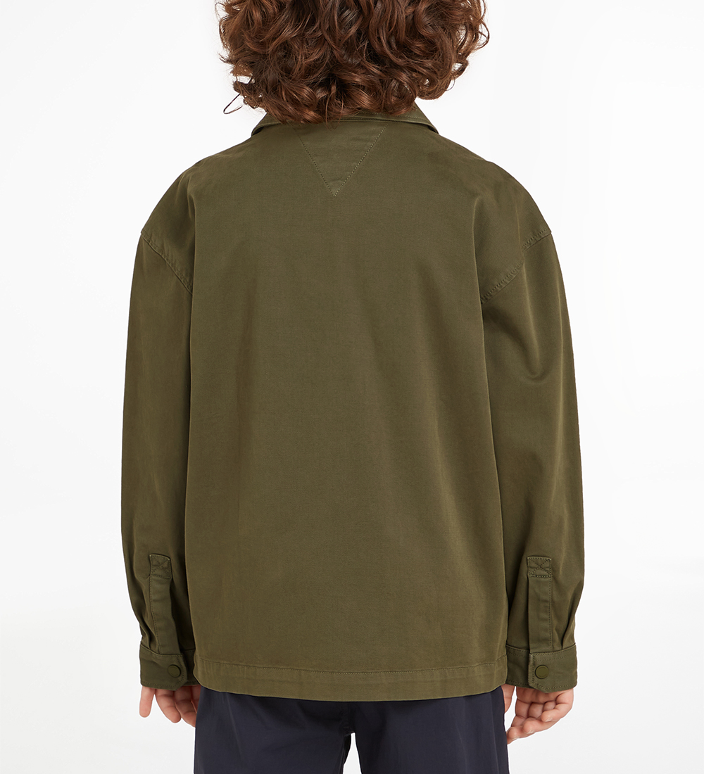 Tommy Hilfiger Shirt - Utility Overshirt - Utility Olive